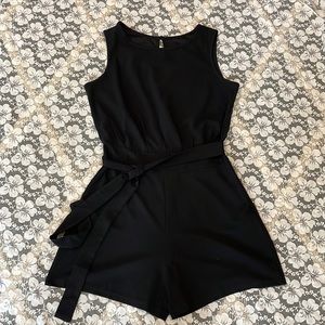 Women’s size L Black Romper
